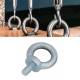 Set 10 bucati inel de ridicare cu surub, M6, max 90kg, otel galvanizat DIN580, 09522613 UNIQ Damesa