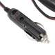 Stecher bricheta (mufa), 12V, cablu 50 cm, cu intrerupator pe fir, Carmotion 63218