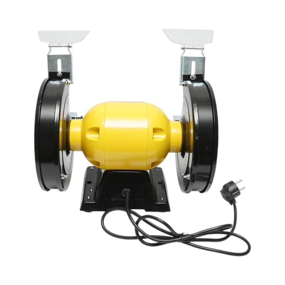 Polizor de banc 400W, 220V disc abraziv 200x20x16mm, viteza rotatie 2950rpm Crownman  DISEH16