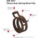 Set 10 bucati coliere banda cu arc, CLIP DIN3012, W1, 27mm, Mikalor 3031587