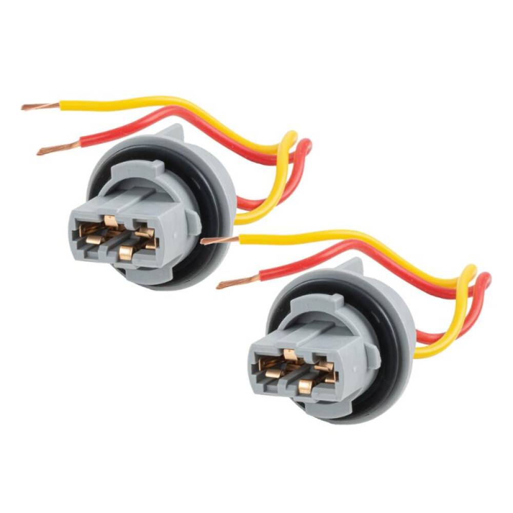 Mufa soclu bec T20 (w21w), cu fir, set 2 bucati, Amio 04833