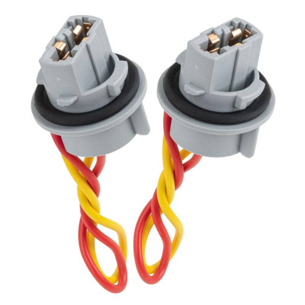Mufa soclu bec T20 (w21w), cu fir, set 2 bucati, Amio 04833