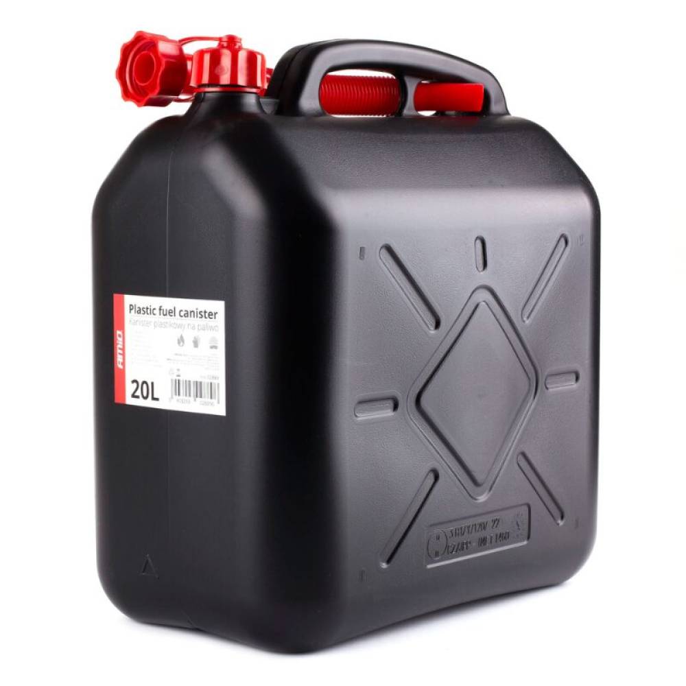 Canistra plastic 20L cu furtun, Amio 02889 neagra Canistra plastic 20L cu furtun, Amio 02889 neagra