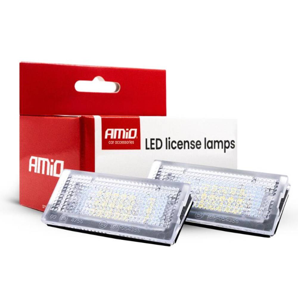 Set 2 bucati lampa numar LED, compatibil BMW E46 4D, 5D CLP06, AMIO-04545