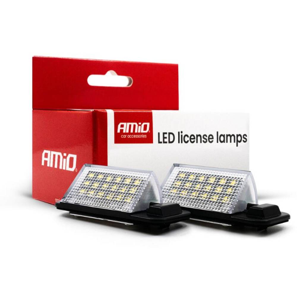 Set 2 bucati lampa numar LED, compatibil BMW E36 92-98 CLP19, AMIO-04562