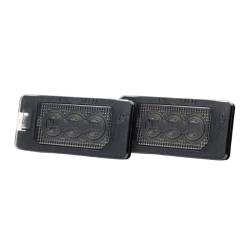 Set 2 bucati lampa numar LED, compatibil BMW E, F, X, M, CLP02 HP SMOKED, AMIO-04539