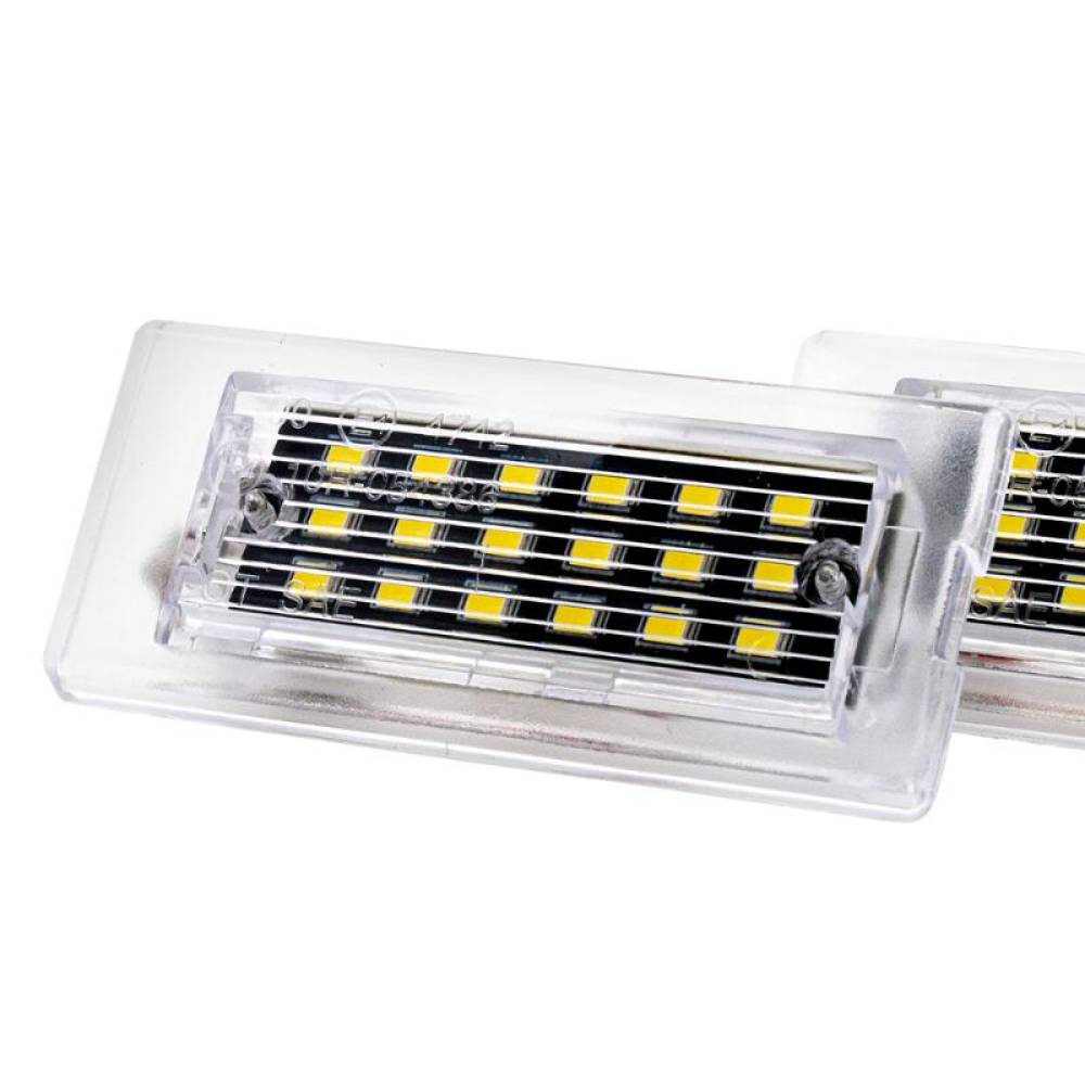 Set 2 bucati lampa numar LED, compatibil BMW X, CLP07, AMIO-04546