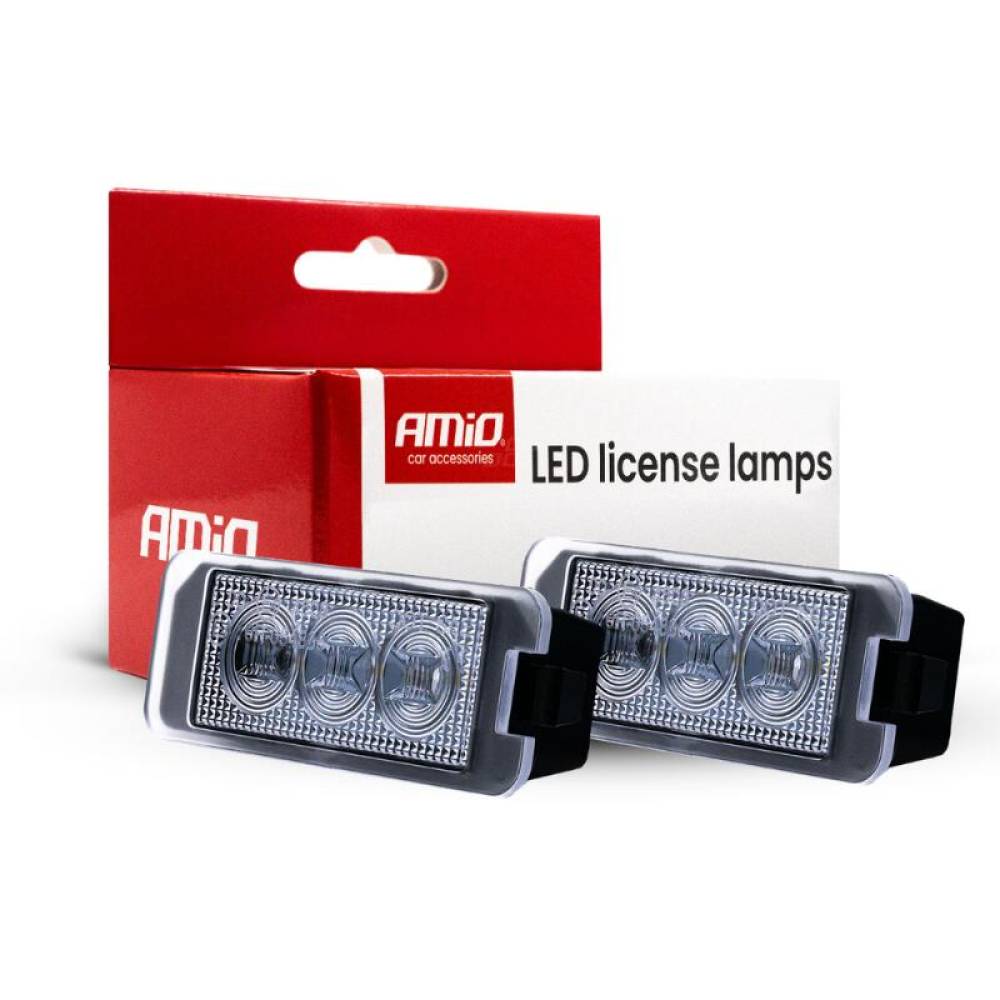 Set 2 bucati lampa numar LED, compatibil, MAN, SEAT, VW  CLP12 HP, AMIO-04553