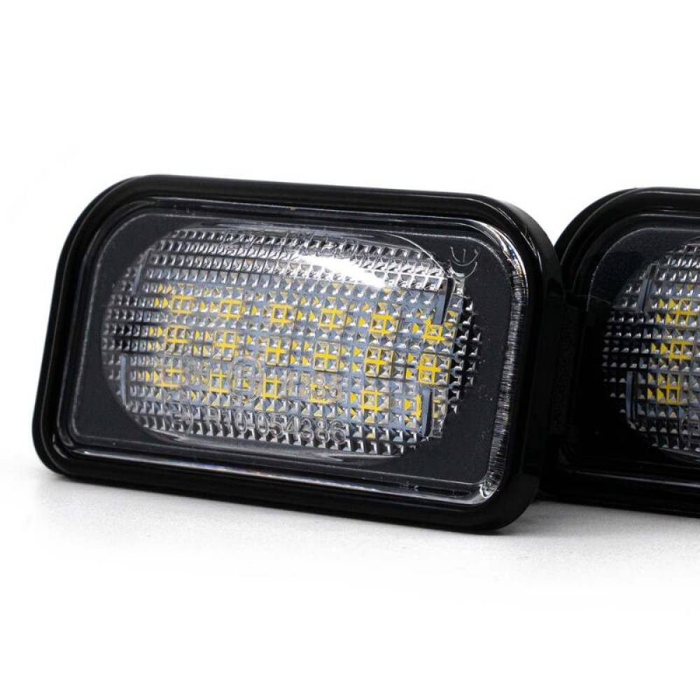 Set 2 bucati lampa numar LED, compatibil MERCEDES-BENZ C, CLK, SL, CHRYSLER, CLP17, AMIO 04560