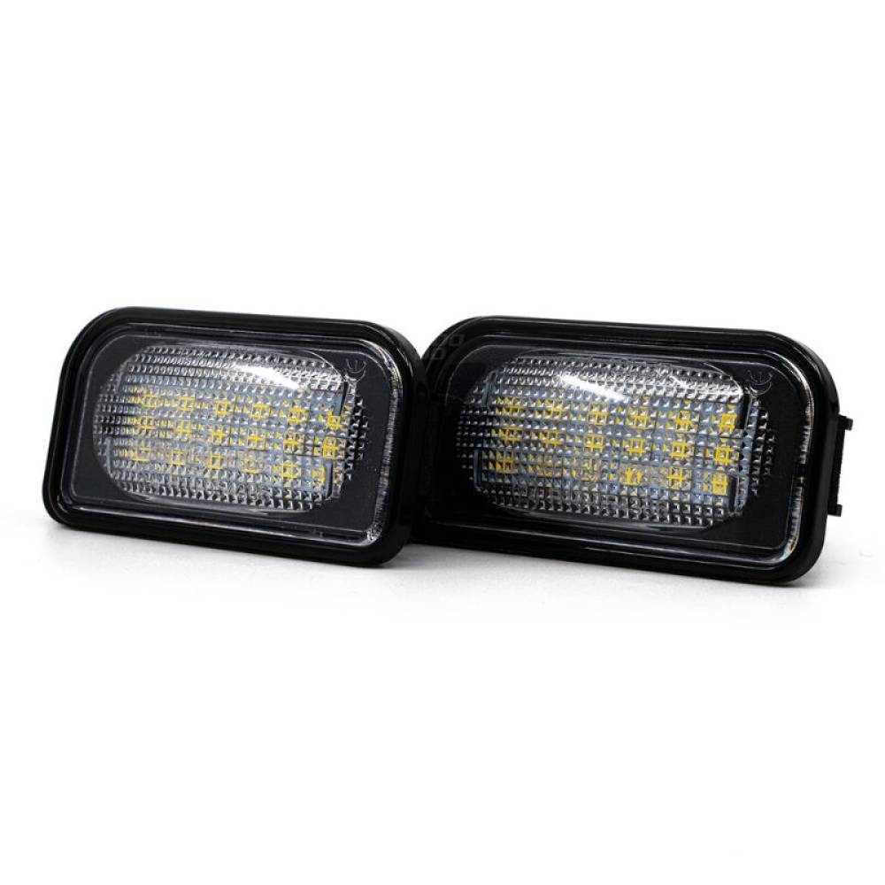 Set 2 bucati lampa numar LED, compatibil MERCEDES-BENZ C, CLK, SL, CHRYSLER, CLP17, AMIO 04560