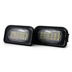 Set 2 bucati lampa numar LED, compatibil MERCEDES-BENZ C, CLK, SL, CHRYSLER, CLP17, AMIO 04560