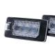 Set 2 bucati lampa numar LED compatibil VAG, AUDI, VW, SEAT, SKODA, AMIO-04541