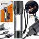 Lanternă de lucru tactică 2 în 1, cu LED COB și XPE, aluminiu, funcție Zoom, încărcare USB, b.a.m LAM050 Vergionic Lanternă de lucru tactică 2 în 1, cu LED COB și XPE, aluminiu, funcție Zoom, încărcare USB, b.a.m LAM050 Vergionic