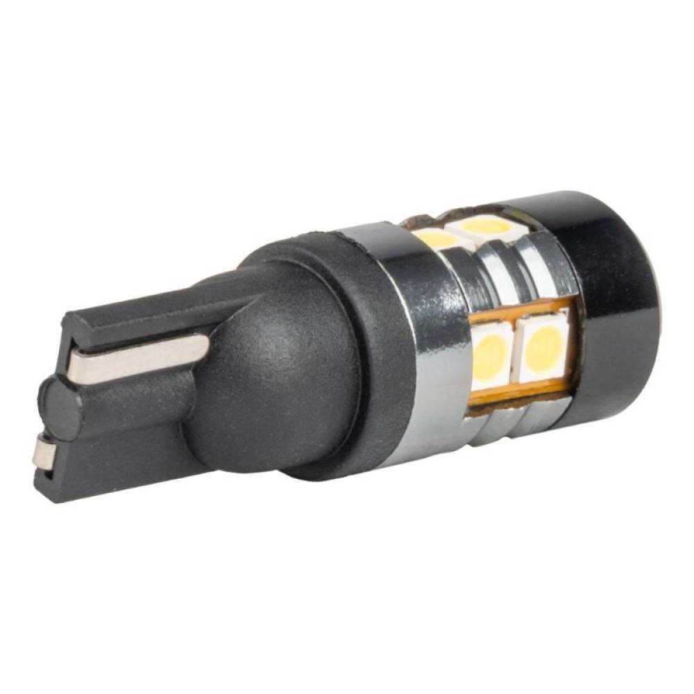 Set 2 becuri T10, 9 LED-uri tip SMD 3030, 12/24V, W5W, CANBUS, Amio 04241