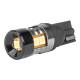 Set 2 becuri T10, 9 LED-uri tip SMD 3030, 12/24V, W5W, CANBUS, Amio 04241