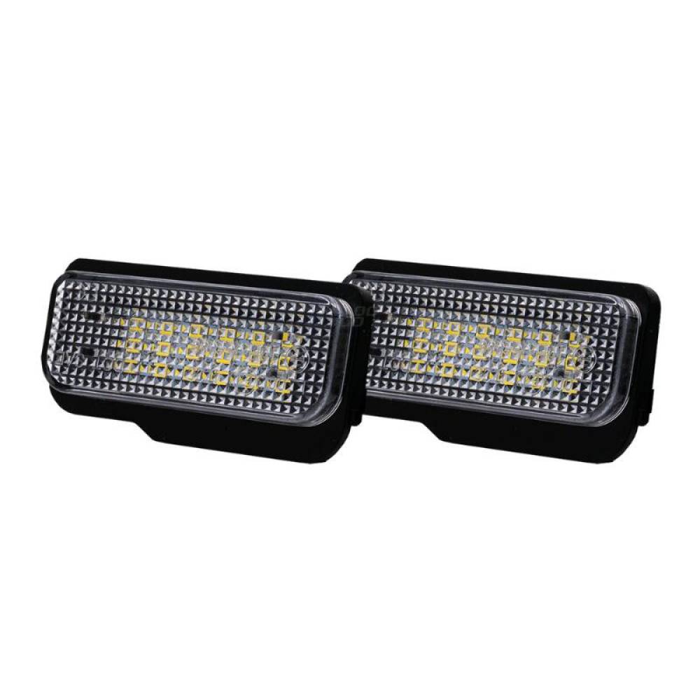Set 2 bucati lampa numar, LED, CLP16 MERCEDES-BENZ C, E,  CLS, SLK, TESLA S, AMIO 04559