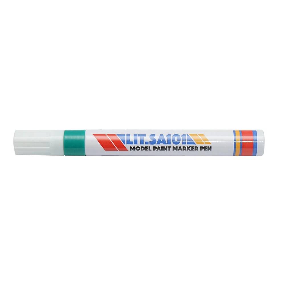 Marker vopsea pe baza de ulei, impermeabil, verde. set 12buc, LIT.SA101 PK41 Marker vopsea pe baza de ulei, impermeabil, verde. set 12buc, LIT.SA101 PK41