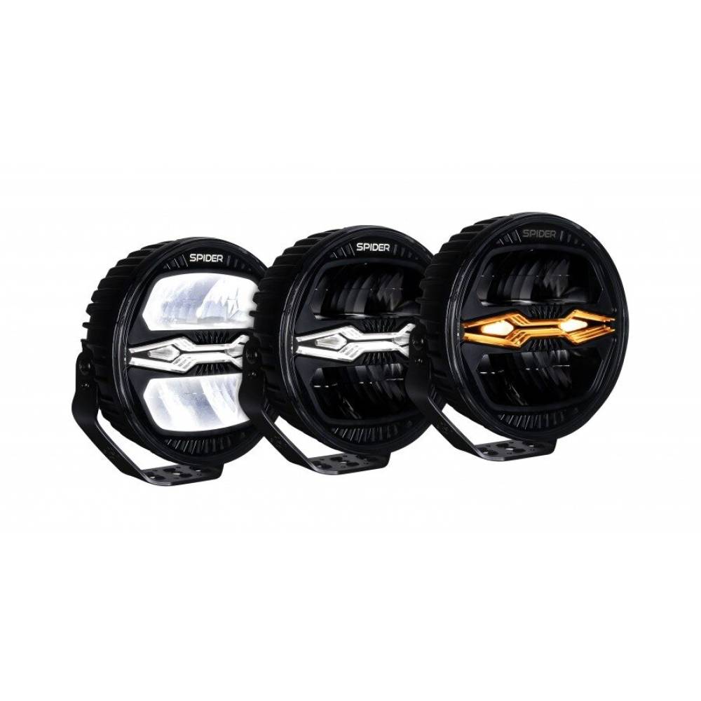 Proiector fi228 Tir faza lunga, X Spider NINJA, cu pozitie DRL, cu functie Strobo & Hello, Led, 100W, Ka L3442