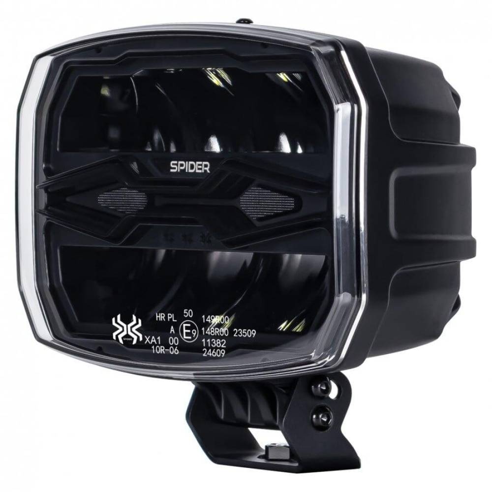 Proiector 220x123, faza lunga, LED X-SPIDER NINJA, cu pozitie si functie stroboscopica & wellcome, 80W, L3443