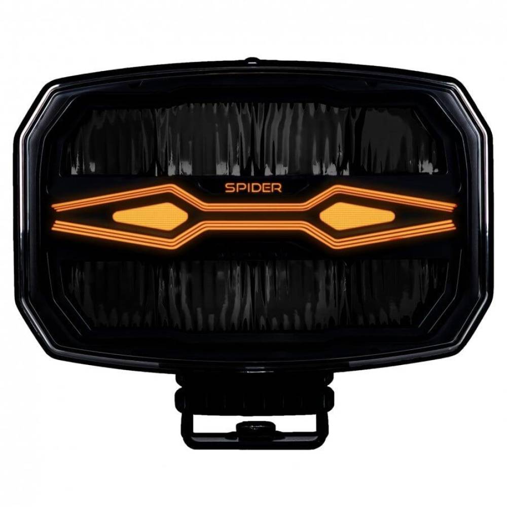 Proiector 220x123, faza lunga, LED X-SPIDER NINJA, cu pozitie si functie stroboscopica & wellcome, 80W, L3443