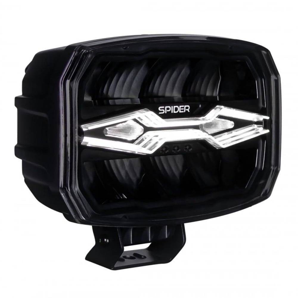 Proiector 220x123, faza lunga, LED X-SPIDER NINJA, cu pozitie si functie stroboscopica & wellcome, 80W, L3443
