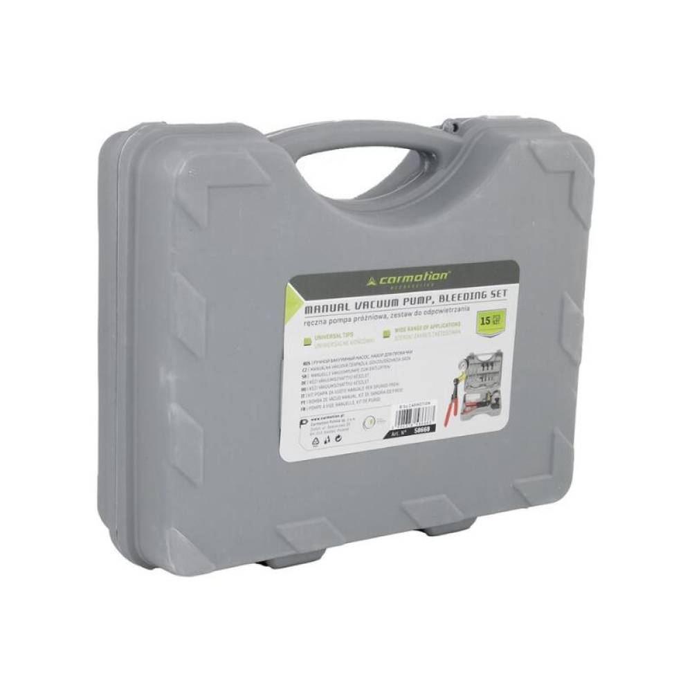 Pompa de vid manuala, kit de aerisire a frânelor Carmotion  58668