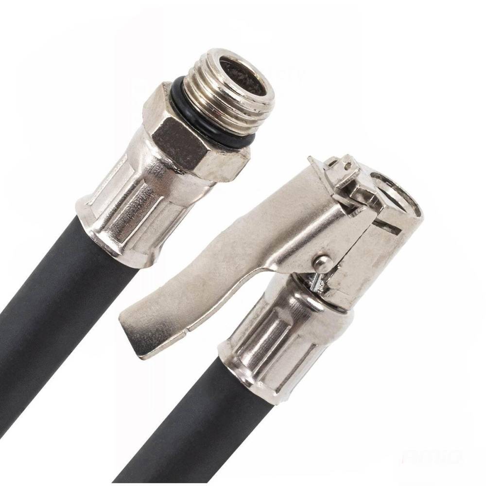 Furtun pentru pistol aer, 40cm, cu conector la valva, Amio
