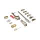 Set accesorii compresor aer, cu pistol, conectori, duze si cuple rapide, 14 piese, RK48