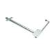 Opritor usa remorca camion cu suport plat din otel zincat 527mm BKUH04