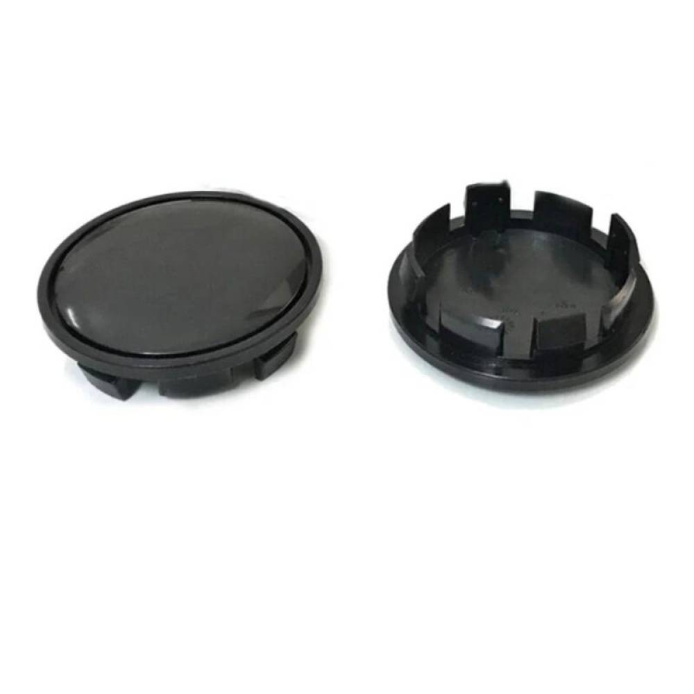 Set 4 capace jante, 56 mm, negre, \art LGG-010 Set 4 capace jante, 56 mm, negre, \art LGG-010
