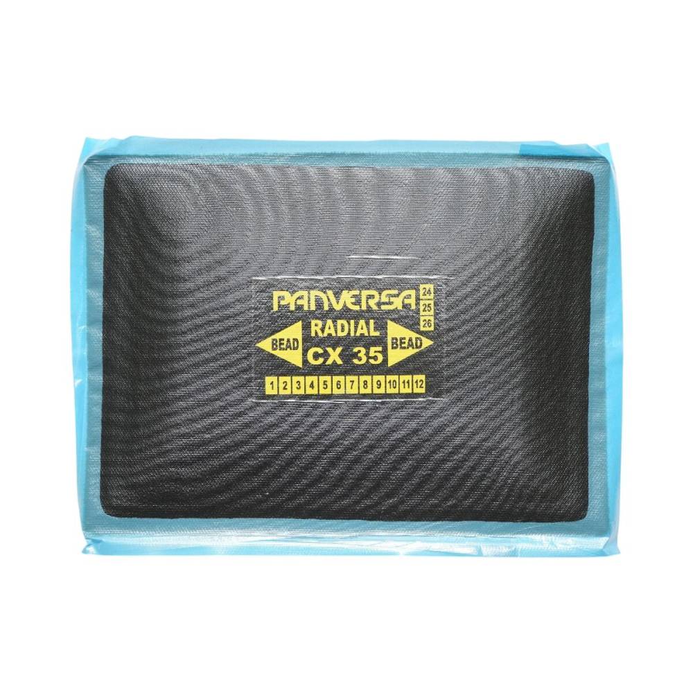Petice vulcanizare pentru anvelope, radiale, 143x208mm, Panversa CX-35 rn88