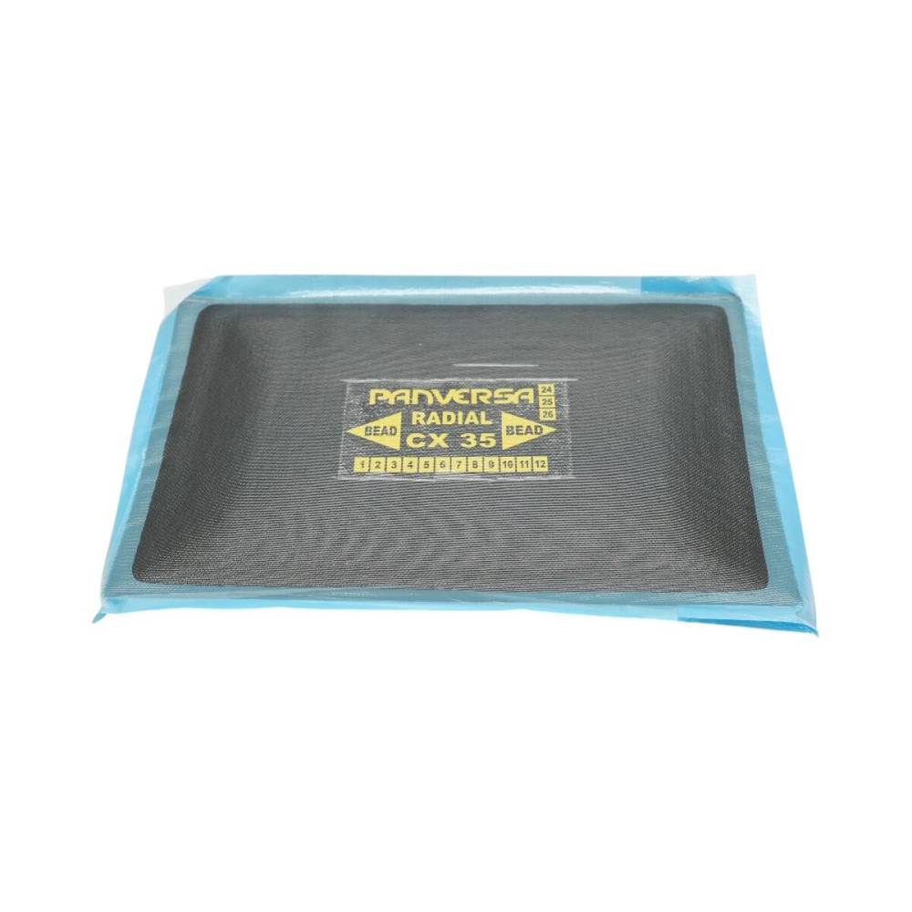 Petice vulcanizare pentru anvelope, radiale, 143x208mm, Panversa CX-35 rn88