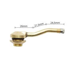 Valva mecanica camion V3.14.1 tubeless, metalica indoita, TV72