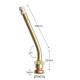 Valva camion v3-20-12 tubeless, inclinatie27gr, 70+25mm, 95cm, RX41