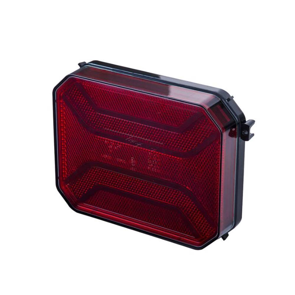 Lampa stop 450x139, 6 functii, cu ceata si mers inapoi, cu mufa 7pini, 24V, stanga, Heavy Duty LZD2856