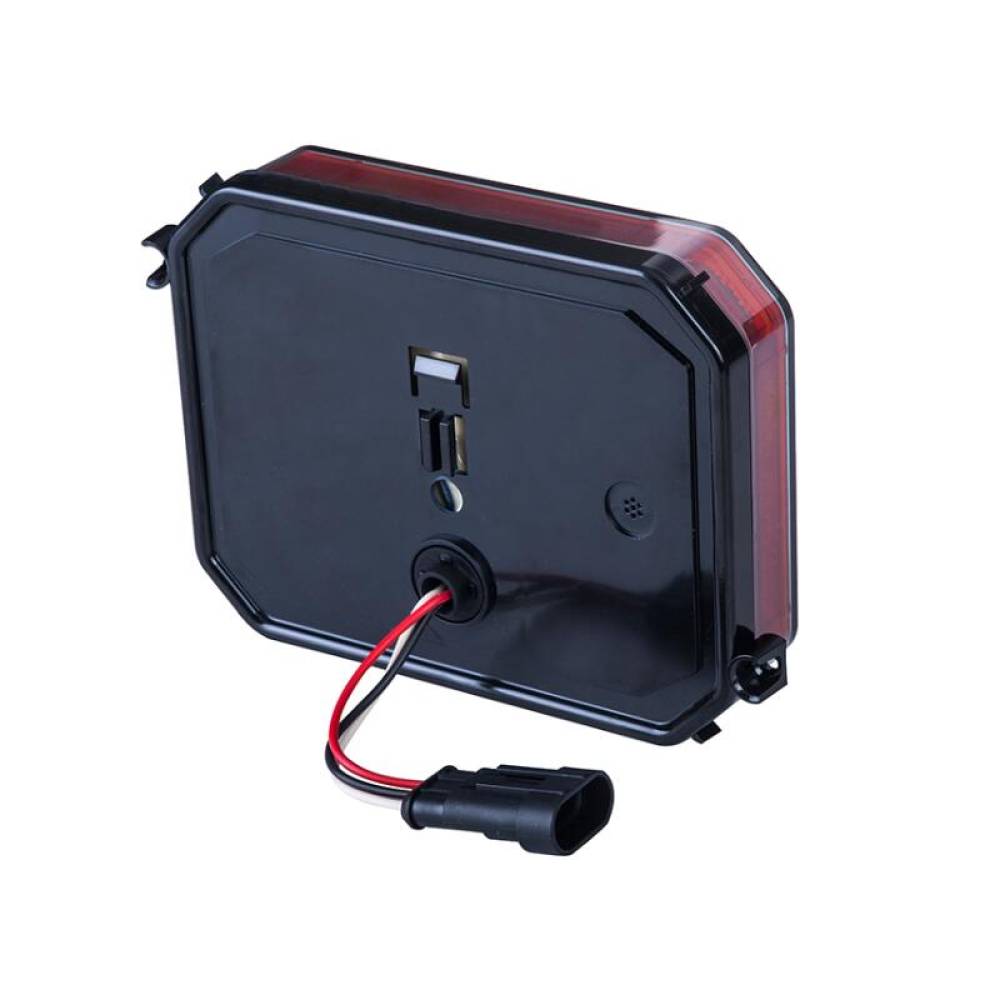 Lampa stop 450x139, 6 functii, cu ceata si mers inapoi, cu mufa 7pini, 24V, stanga, Heavy Duty LZD2856