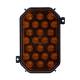 Lampa stop 450x139, 6 functii, cu ceata si mers inapoi, cu mufa 7pini, 24V, stanga, Heavy Duty LZD2856