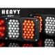Lampa stop 450x139, 6 functii, cu ceata si mers inapoi, cu mufa 7pini, 24V, stanga, Heavy Duty LZD2856