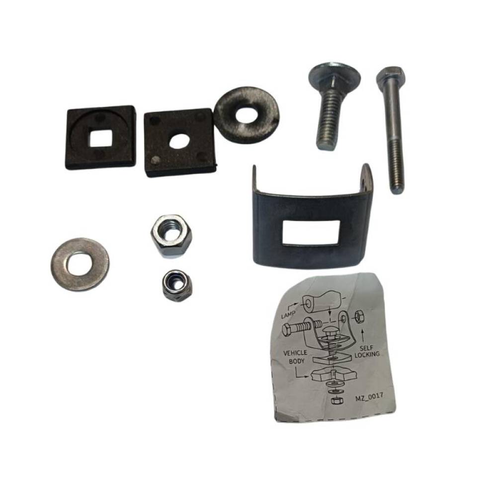 Suport prindere proiector cu reglare unghi, fi 6mm, latime 37mm, Wesem MZ0017