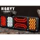 Lampa stop 450x139, 6 functii, cu ceata si mers inapoi, cu mufa 7pini, 24V, dreapta Heavy Duty Horpol LZD2857 
