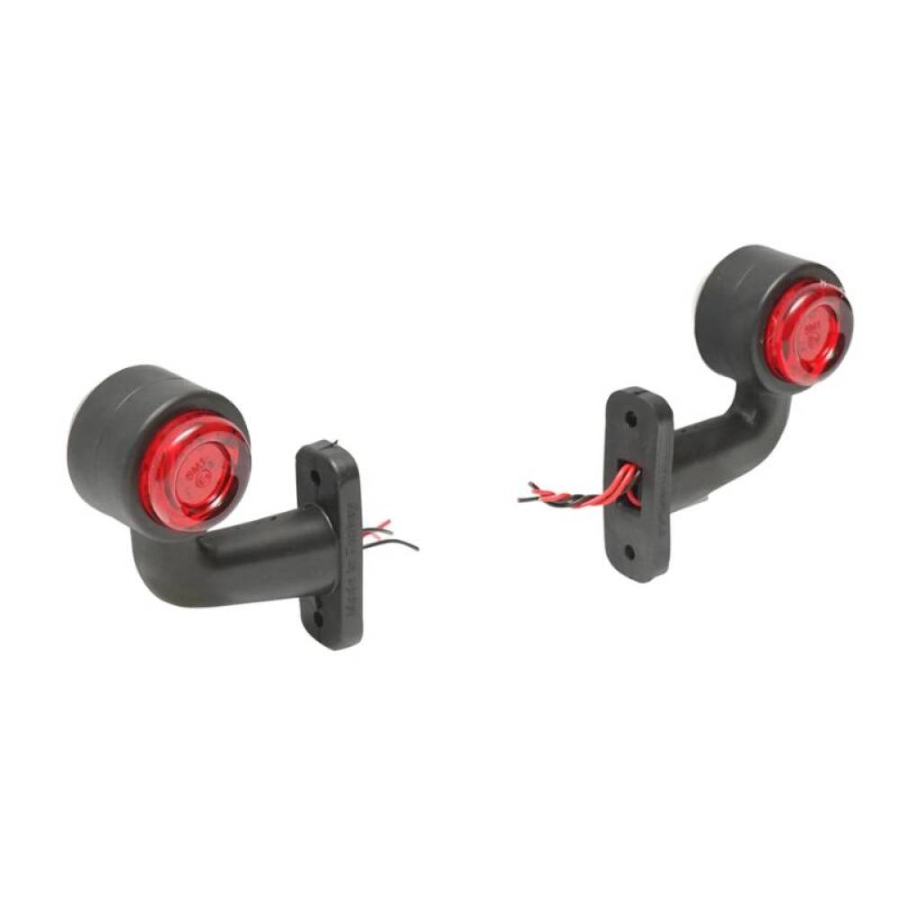 Lampa gabarit brat 80mm, set 2 bucati, 18LED, MINI fi2.8, 69443, Formplas FR0103