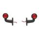 Lampa gabarit brat 80mm, set 2 bucati, 18LED, MINI fi2.8, 69443, Formplas FR0103