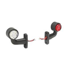 Lampa gabarit brat 80mm, set 2 bucati, 18LED, MINI fi2.8, 69443, Formplas FR0103