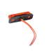 Lampa gabarit, 68x19, LED rosie, FT-081 C Led Fristom