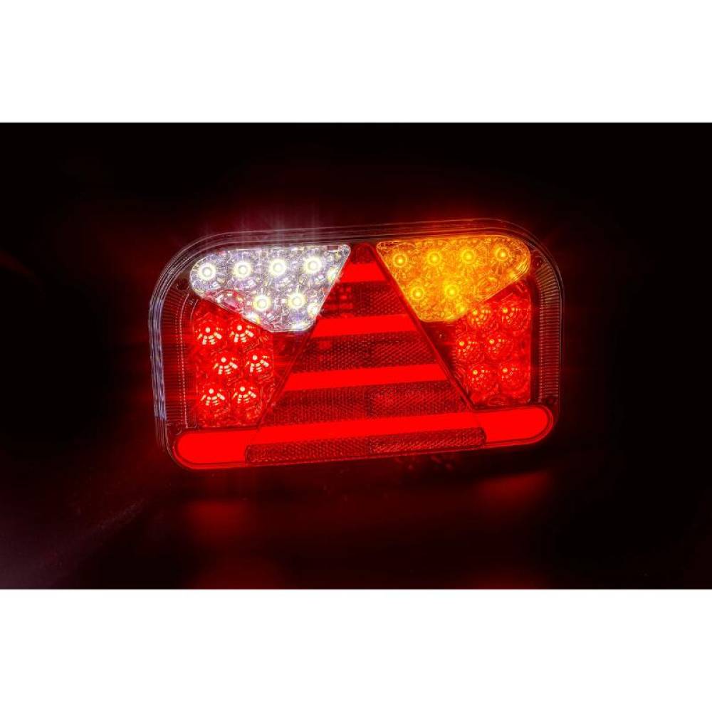 Lampa stop 240x140, LED, 5 functii, fara numar, reflectorizant, dreapta,  FT-170-P NT SPKcof Bajonet 5 pini Fristom