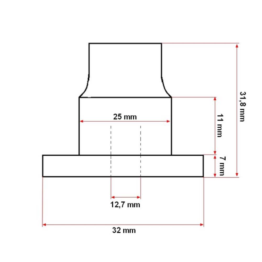 Piulita pinion, pompa injectie, UTB U-445, 115.16.103, FG74