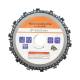 Disc flex, lant drujba, 125x22mm, pentru taiere lemn 14 dinti, UN88, 79994