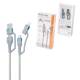 Cablu incarcator 4 in 1 multifunctional, USB TipC - 100W, cablu 1m, Automax 6117