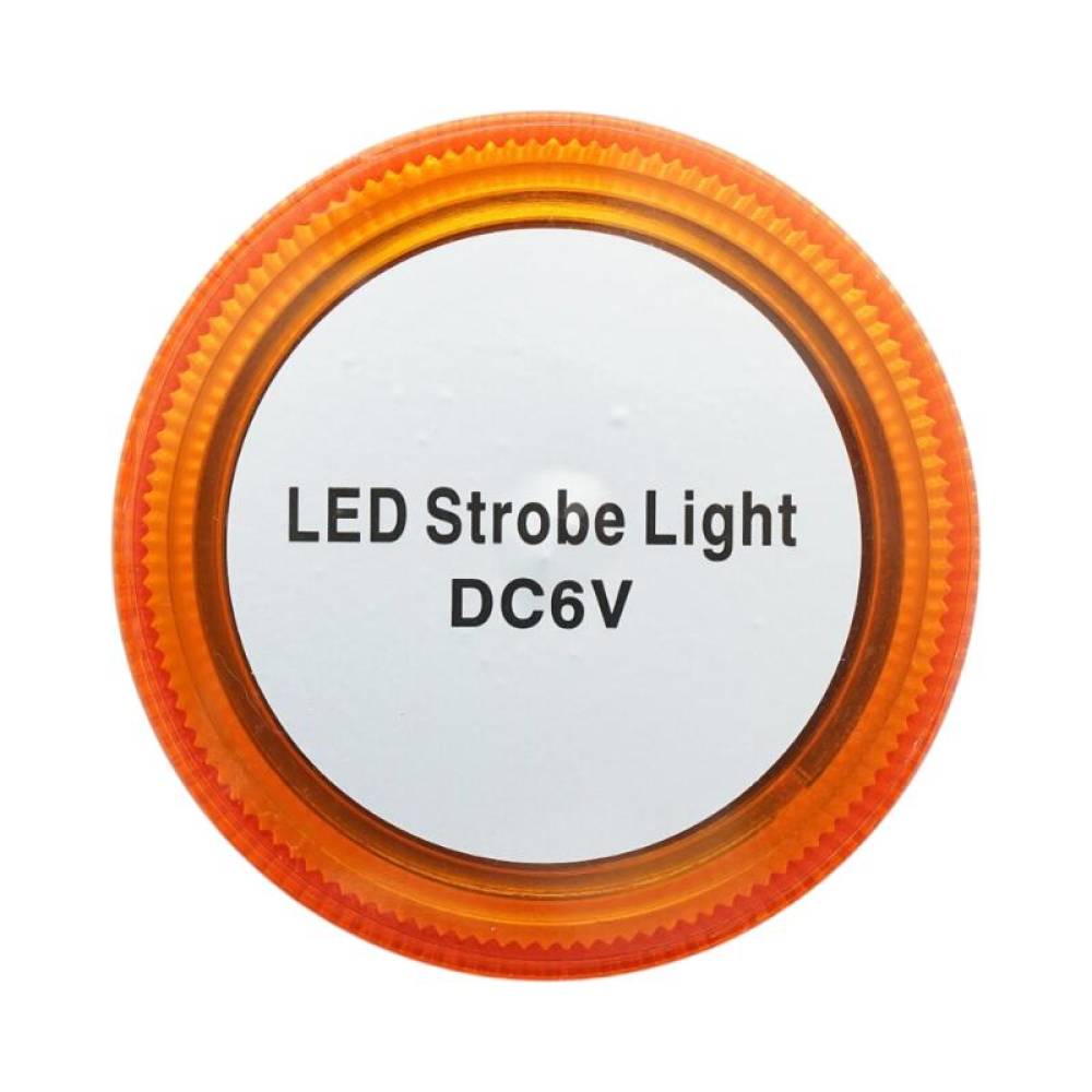 Girofar wireless Led galben, 6V, baterii 4xAA, cu talpa magnetica, TM63 