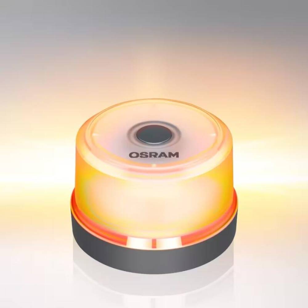 Girofar wireless Led, galben, Road Flare Signal V16, baterii 9V, baza magnetica, amax OSRAM LedSL102 Girofar wireless Led, galben, Road Flare Signal V16, baterii 9V, baza magnetica, amax OSRAM LedSL102